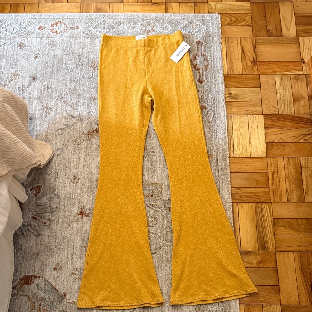 Montce Sun sparkle flare pants (cover up)
